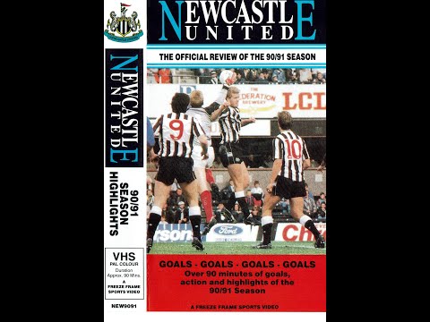 Newcastle United NUFC 1990 - 91 Season Review
