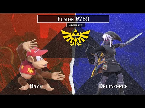 Fusion #250 | Haze (Diddy Kong) vs. Deltaforce (Link) - Winners Quarter Final
