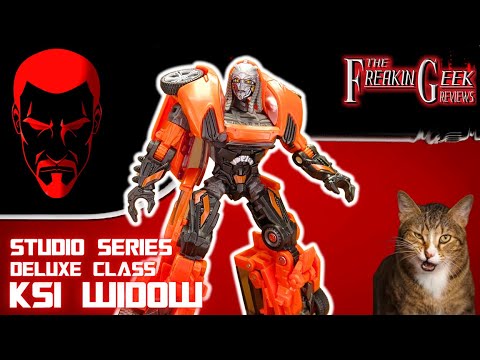 WE NEED A BROOM | Studio Series Deluxe KSI WIDOW (AoE): EmGo's Transformers Reviews N Stuff
