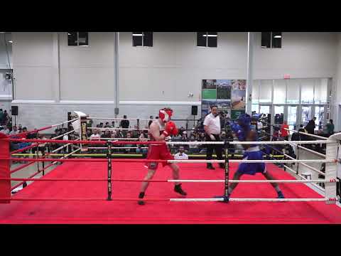 Maxim Fournier vs Roberto Nzomindele Gants de bronze 2024 demi-finale 75 kg