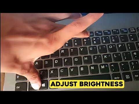 how to adjust Brightness in laptop with keys | how to use brightness keys in laptop