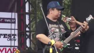 NECROSICK Medan Death Metal Band @Rock Fest - Konser Kemanusiaan (Medan, 20 September 2014)