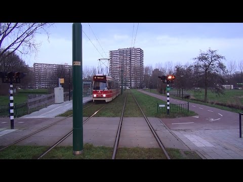 Aletta Jacobsstraat - Jonckbloetplein | HTM tramlijn 17 | GTL8 3052