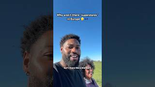 The truth about mega shopping in Europe 👀 #uk #america #cultures #americanabroad