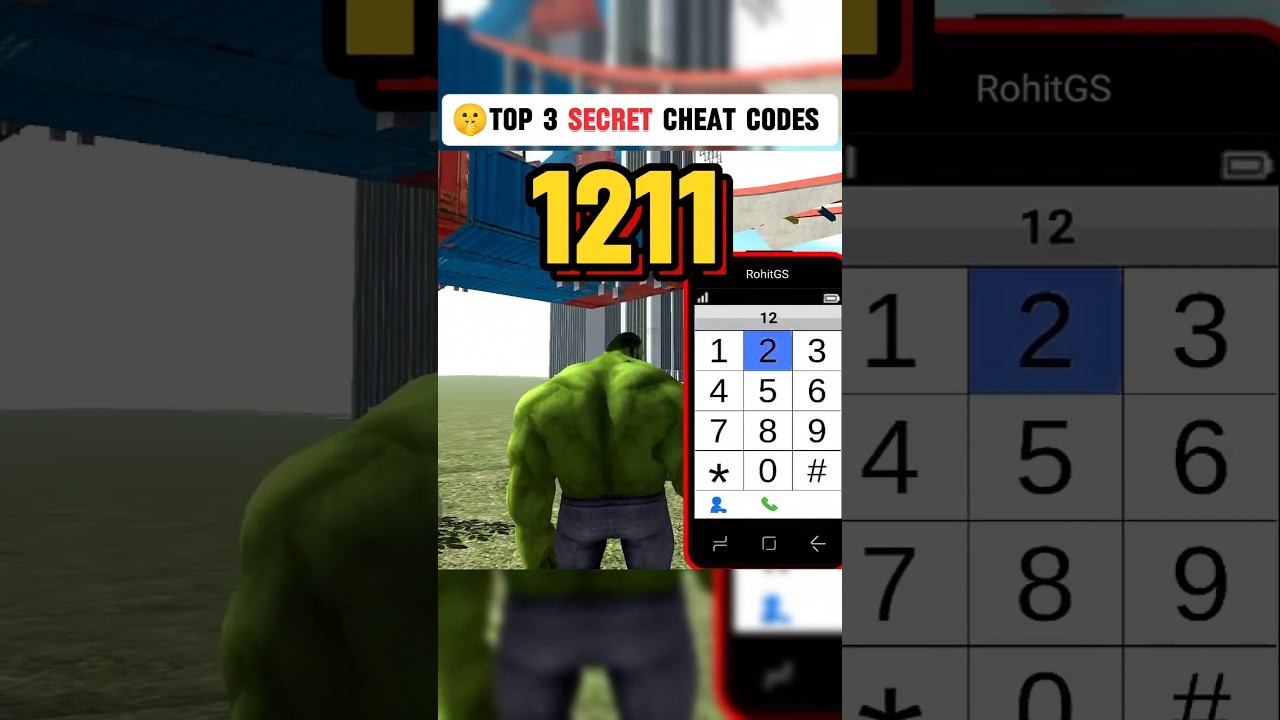 🤫Top 3 Secret Cheat Codes In Indian Bike Driving 3D New Update All Secret Code #shorts #gta #gta5