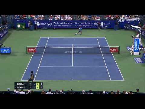 Алькарас и двуручный форхенд. Финал Цинциннати 2023