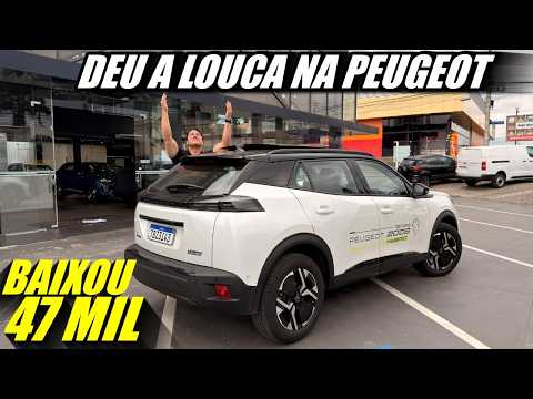 Despencou o preço do Peugeot 2008 GT HYBRID 2026 - Hora de comprar?