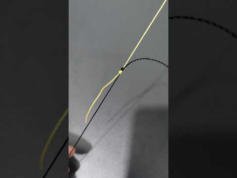 How to tie two fishing lines together