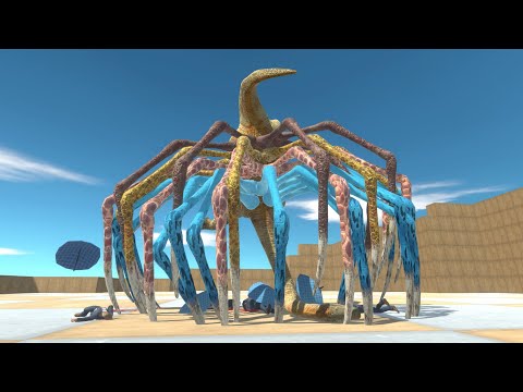 Tentacle Brachiosaurus Vs 4x Every Unit ARBS |Animal Revolt Battle Simulator