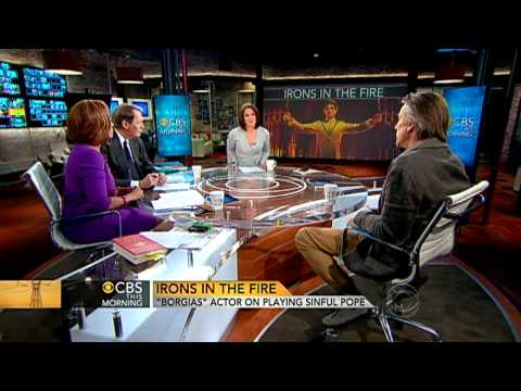 Jeremy Irons on Pope Alexander VI, "The Borgais"