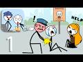 Fun Stickman Puzzle Games Tap Fighter Don T Get Caught Levels 1 37 Gameplay Walkthrough