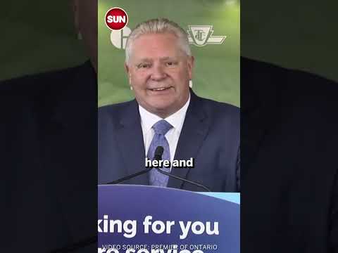 Doug Ford brags about his soccer career, his belly and the FIFA World Cup coming to Toronto.