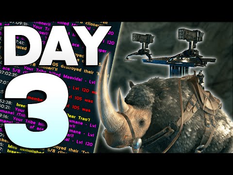 How a 15,000 Hour DUO Defends Pearl Cave! - ARK