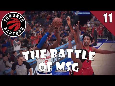 THE BATTLE OF MSG | NBA 2K22 Toronto Raptors MyGM Series - Episode 11