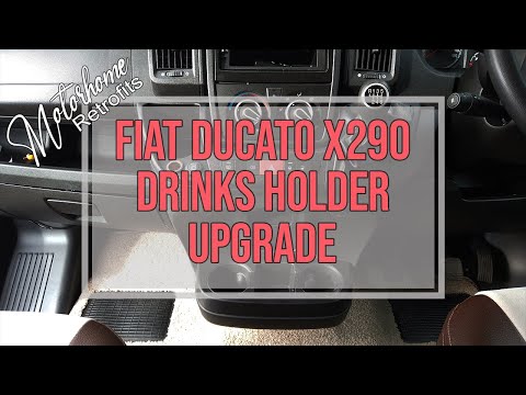 Fiat Ducato X250 & X290 Motorhome Drink / Bottle Holder Upgrade