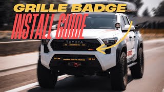 How to Install Grille Badges | Our Best Selling Product