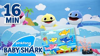 Play Hide and Seek with the Shark Family! | +Compilation | Playtime Songs | Baby Shark Official
