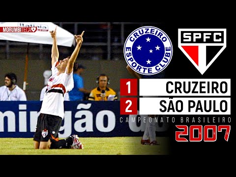 Cruzeiro 1x2 São Paulo - 2007 - O GOLAÇO DE HERNANES NA VIRADA QUE INICIOU A ARRANCADA PARA A TAÇA!🏆