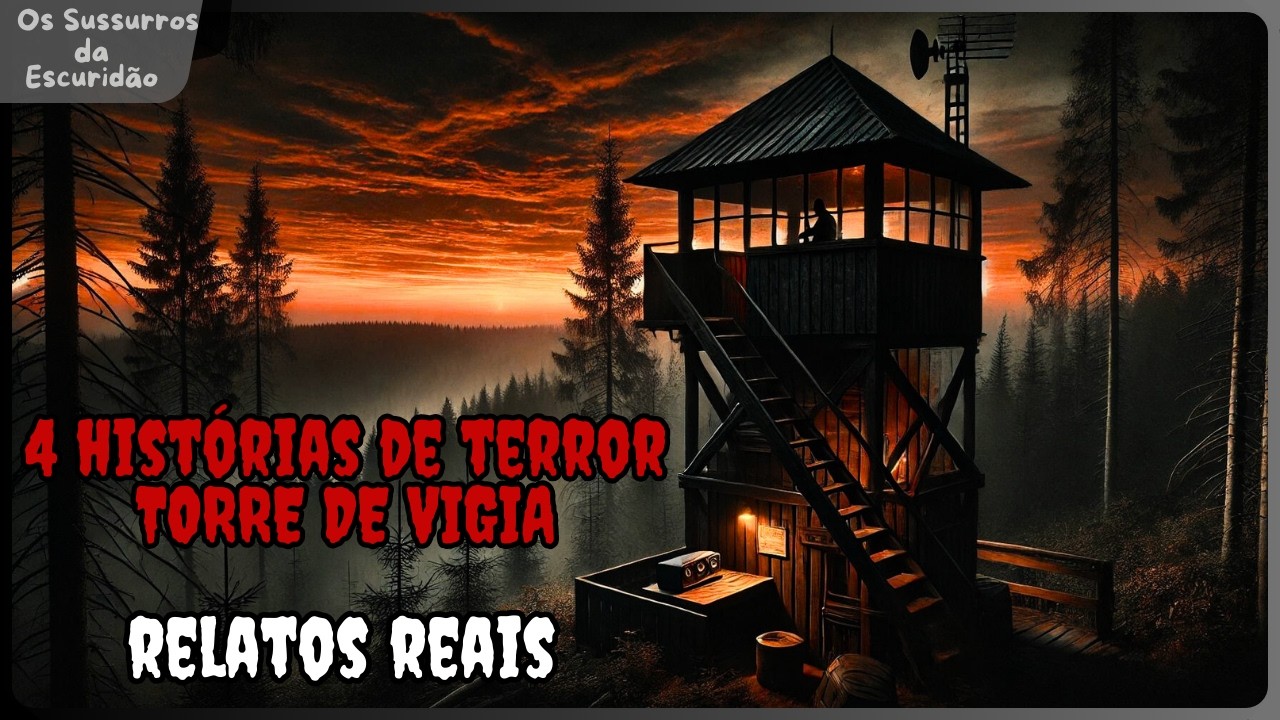 4 HISTÓRIAS DE TERROR TORRE DE VIGIA - RELATOS REAIS!