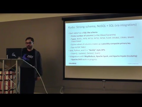 #BDAM: Simplifying big data analytics with Apache Kudu, by Mike Percy - Cloudera