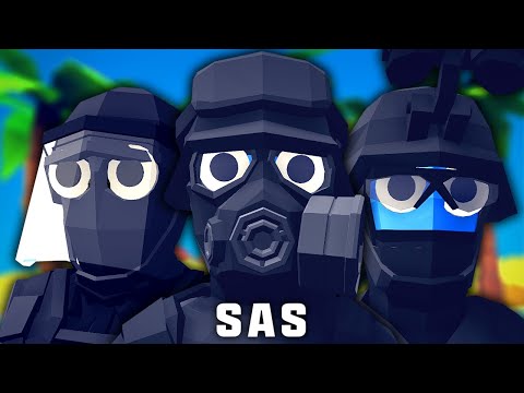 10 SAS vs ALL ARMIES!? TABS Modern Soldiers vs Ancient Army! Totally Accurate Battle Simulator