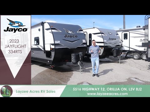 2023 Jayco Jayflight 334RTS - This is the Top of the Muffin - Layzee Acres RV Sales