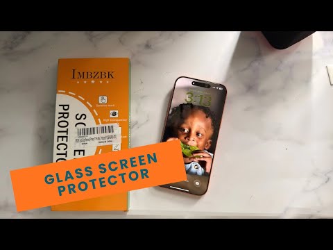 IMBZBK [Auto-Dust Removal] 3 Pack Privacy Screen Protector for iPhone 17 Pro Max [6.9 INCH] Anti Spy Private Accessories, Case Friendly Film, Military Grade Tempered Glass 3 Camera Lens Protector video review thumbnail