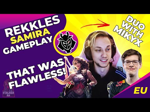 G2 Rekkles duo Mikyx Shen Support 👏 That Was Flawless! 👌 Samira Bot Gameplay | EU Challenger