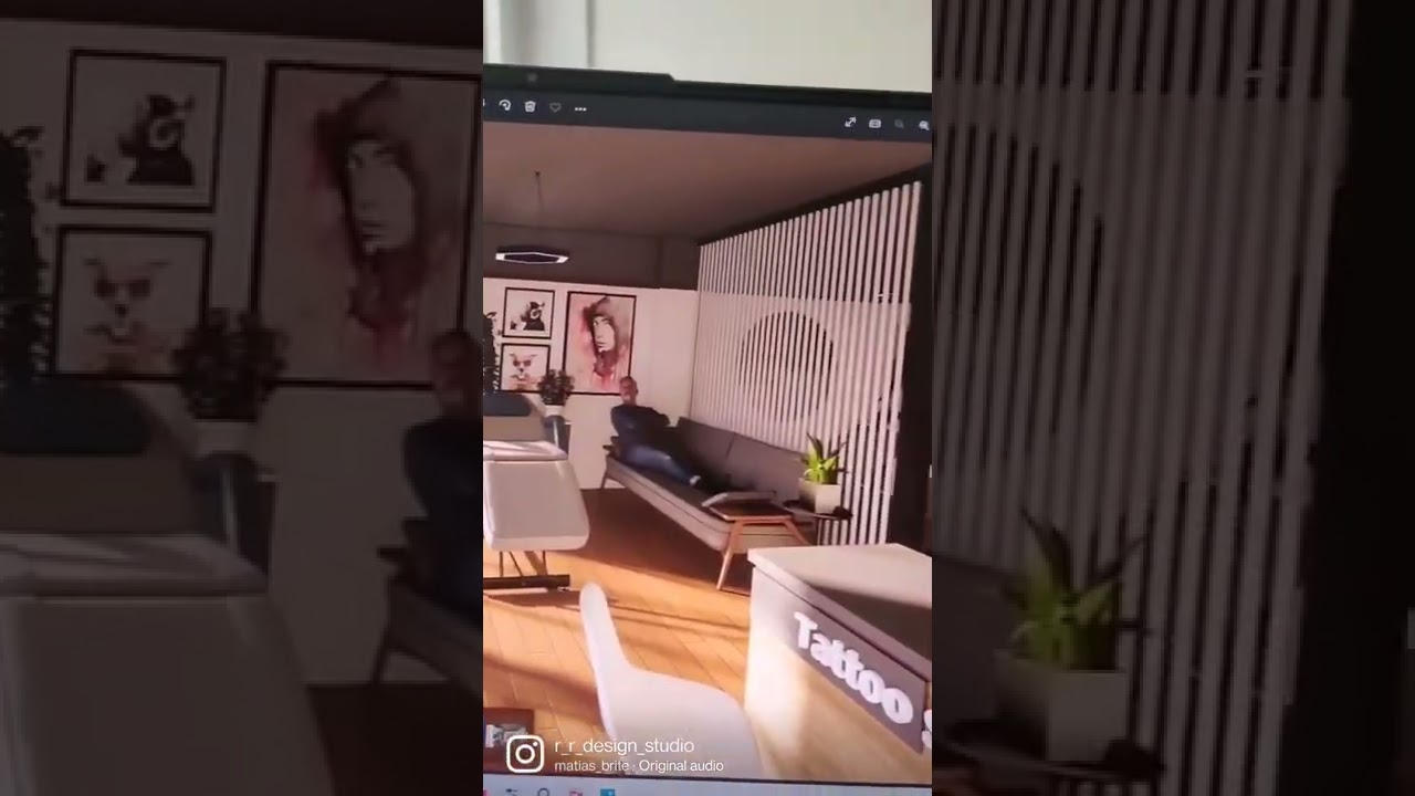 Tattoo Studio interior design