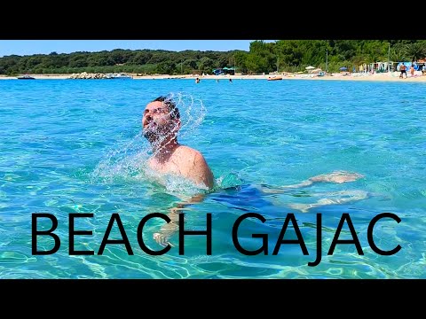 CROATIA / PAG ISLAND / GAJAC / BEACH