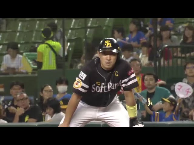 【3回表】ホークス・内川が勝ち越しタイムリーを放つ!! 2016/8/4 L-H