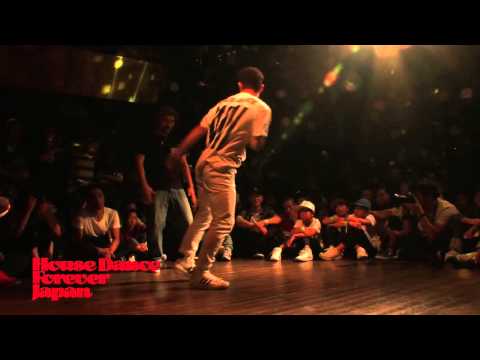 HIRO vs TATSUO BEST12【House Dance Forever Japan 2015】