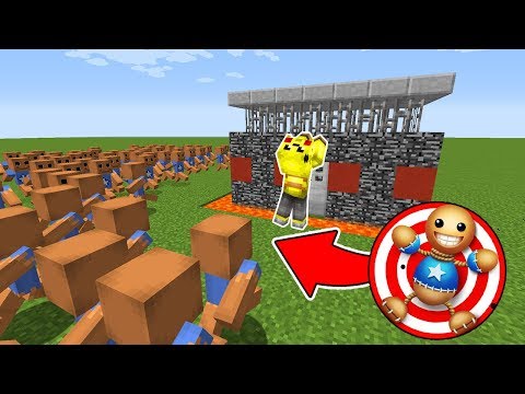 EN KORUMALI EV VS 100.000 KORKUNÇ BUDDY KIYAMETİ! (KİCK THE BUDDY) 😱 - Minecraft