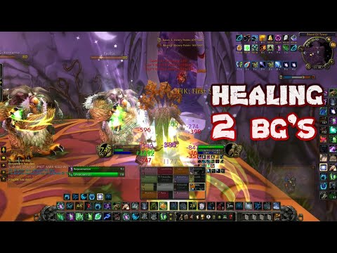 Rakzo Solo Healing 2 BG's - WotLK PvP