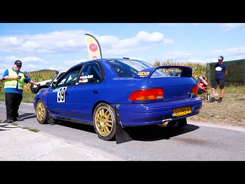 SUBARU IMPREZA Group A "555" | Great Rumbling Boxer-4 sounds and drifts