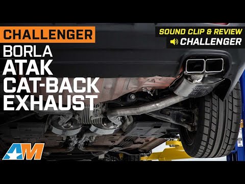 2015-2022 HEMI Challenger Borla ATAK Cat-Back Exhaust Review & Sound Clip
