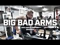 IFBB Pro Bodybuilder Justin Compton Trains Arms Prepping for Golden State