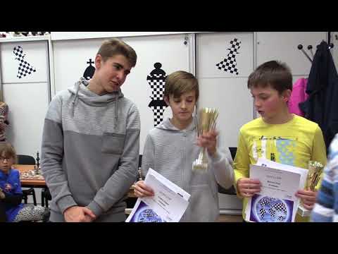 Záver MO Žilina 2017 v šachu ZŠ  chlapci
