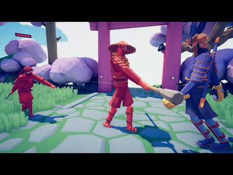 TABS | Monk + Ninja VS Custom Units