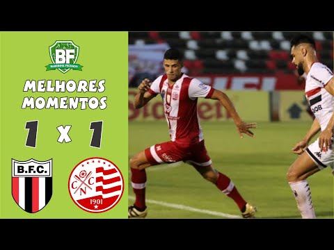 Botafogo 1 x 1 Náutico | Série B 2020 | Melhores lances | Barrinha Fechada