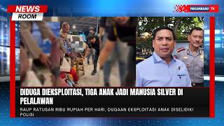 Tiga Anak Diduga Dijadikan Manusia Silver demi Keuntungan Ekonomi