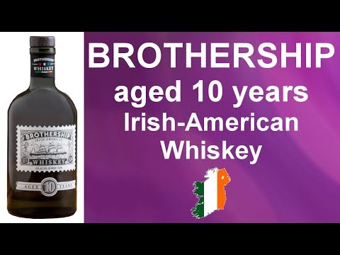 Brothership aged 10 years Irish-American Blended Whiskey Review #221 from WhiskyJason
