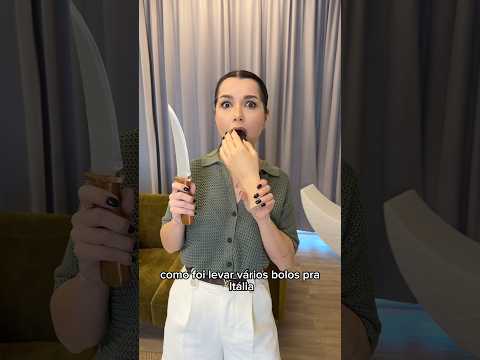 Vlog de como levei meus bolos do Brasil para a Itália 🇮🇹🇧🇷