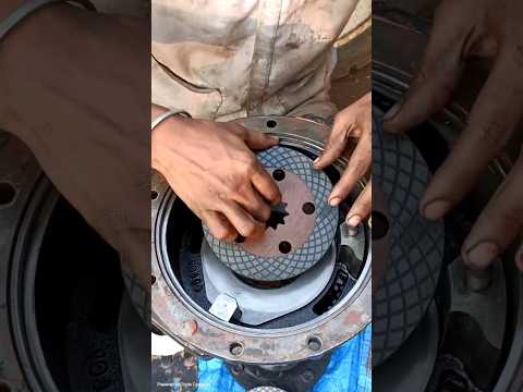 Oil brake service #shorts #shortvideo