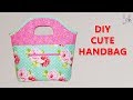 HANDBAG TOTE BAG TUTORIAL CUTE BAG DIY TOTE BAG DIY BAG BAG MAKING Coudre Un Sac