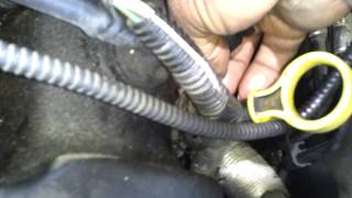 Removing  oil pressure sender on 2001 lincoln ls
