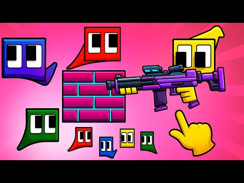 Squares with an ASSAULT RIFLE… Who Will Win!?