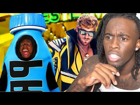 Kai Cenat Reacts to IShowSpeed at WWE Wrestlemania