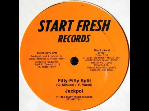 Jackpot -  Fifty Fifty Split (1984) [Boogie-Funk]