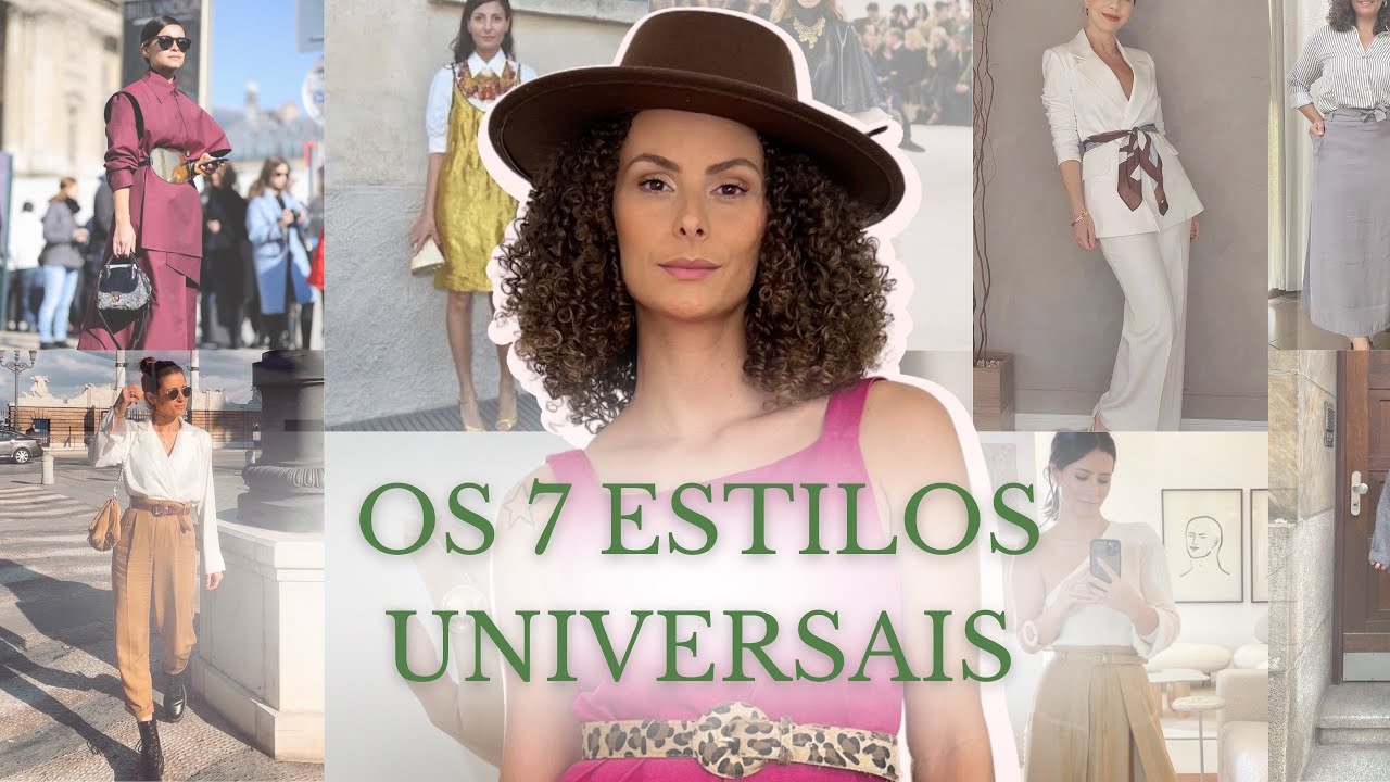OS 7 ESTILOS UNIVERSAIS